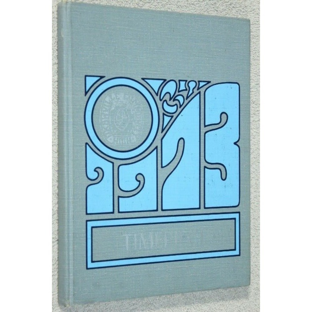 1973 Okawville Community High School Yearbook Okawville Illinois IL - Timepiece